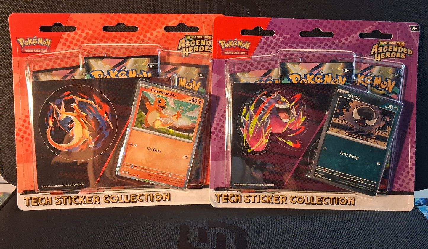 Ascended Heroes Tech Sticker Collection
