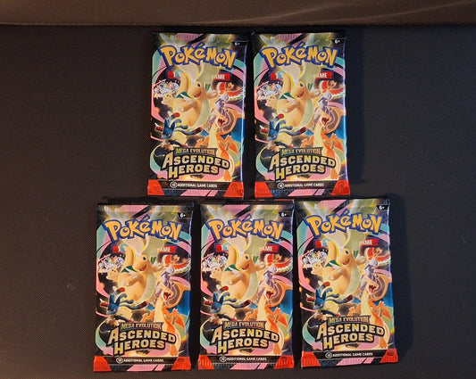 Ascended Heroes Booster Pack Bundle