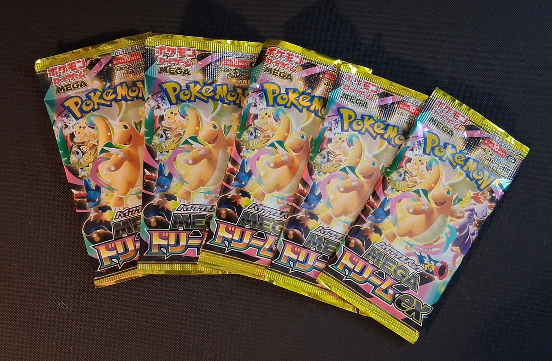 Mega Dream ex Booster Pack - Japanese 5pk  Bundle