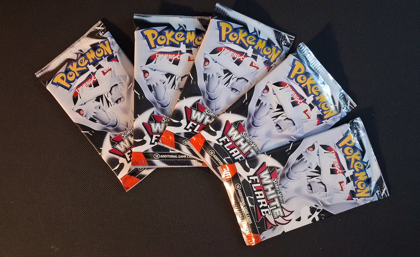 White Flare Booster Pack Bundle