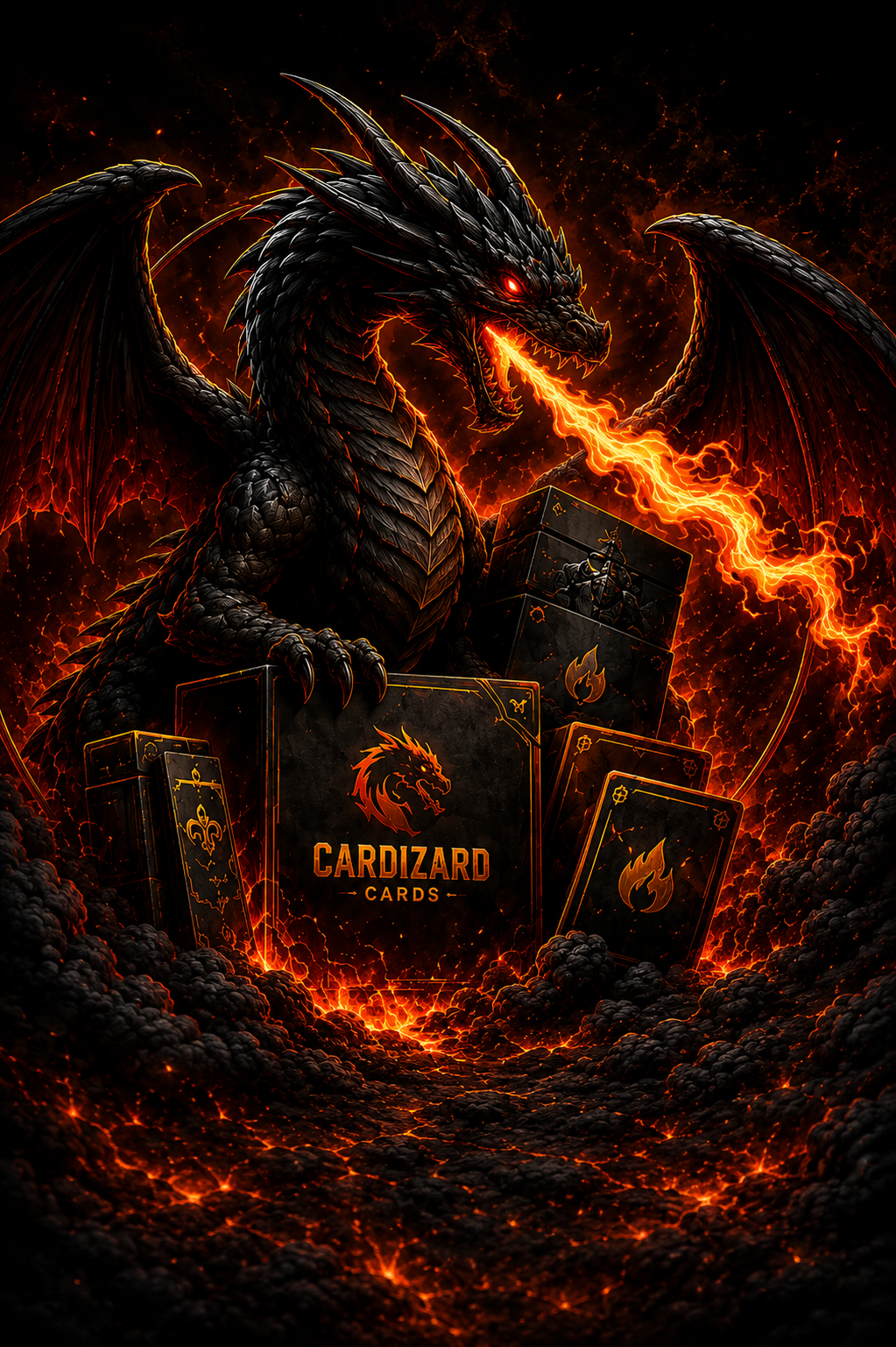 Dragon guarding featured product